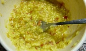 Plátky na jablku s Wasabi pastou a pečeným jablkem, Pasta