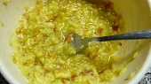 Plátky na jablku s Wasabi pastou a pečeným jablkem, Pasta