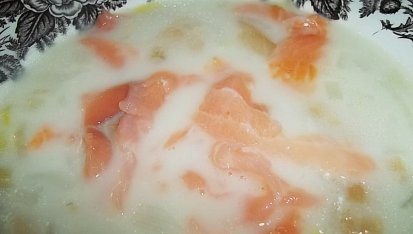 Polévka s lososem, Polévka s lososem
