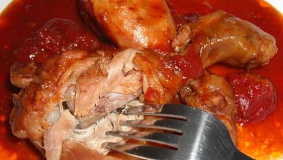 Pomalu pečené kuřecí paličky