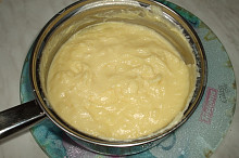 uvařený pudink