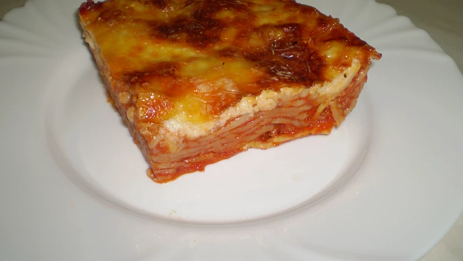 Řecká lasagne pastitsio