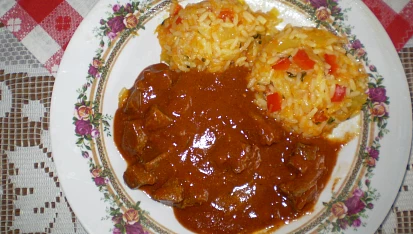 Rýžový pilaf s játry