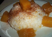 Sladká rýže s dýní