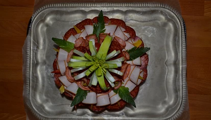 Slaný narozeninový dortík