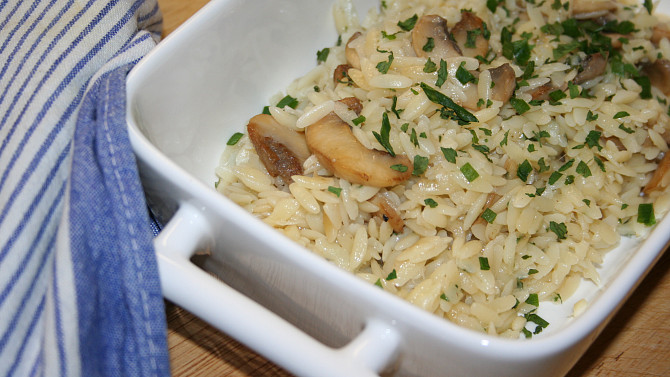 Sýrová těstovinová rýže (orzo)