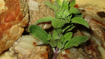 Vepřová plec na hořčici, Vepřová plec na hořčici