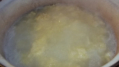 Zapékané halušky, halušky se vaří...