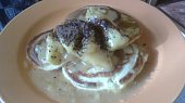 Americké pancakes s karamelovo-jablečným dipem