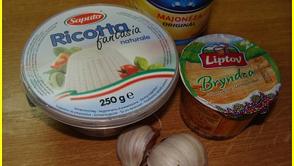 Brynzovo-ricottová pomazánka
