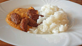 Carne con Salsa de Frutas