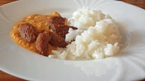 Carne con Salsa de Frutas