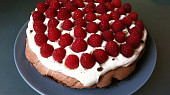 Čokoládový dort Pavlova