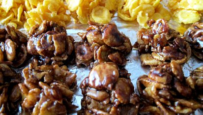 Cornflakes hromádky bez lepku a mléka