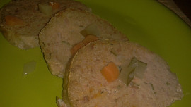 Dietní sekaná z krůtího masa s kořenovou zeleninou