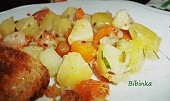 Dobré bramborky s indickým kořením a mrkví (Dobrou chuť!)