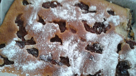 Jemná bublanina s ovocem (podle váhy vajec)