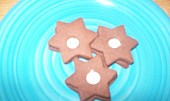 Kakaové hvězdičky s krémem