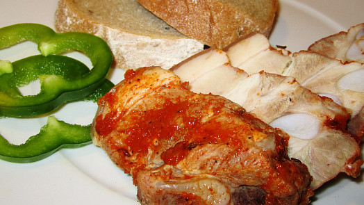 Lahůdkový marinovaný vepřový bok