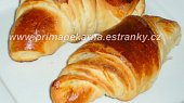 Máslové croissanty s omládkem