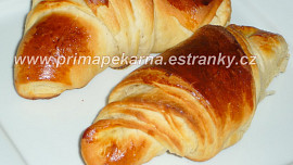 Máslové croissanty s omládkem