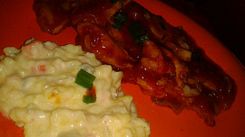 Pangasius na rajském protlaku a na zelenině