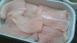 Pangasius na rajském protlaku a na zelenině