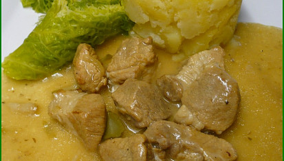 Plecko ve slaninové omáčce