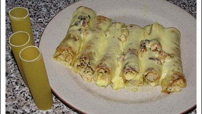 Plněné těstovinové trubky - cannelloni