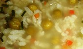 Polévka s rýží a hráškem (Polévka rýží a hráškem)
