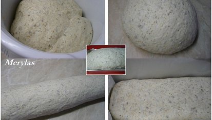 Pšenično - žitný chlebík pečený ve formě
