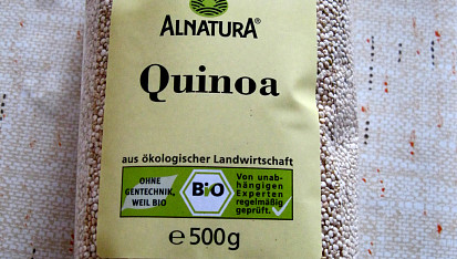 Quinoa s brokolicí a uzeným tofu