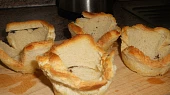 Ruské vejce v toastové mističce