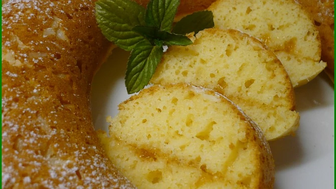 Rychlý dia moučník s marmeládou