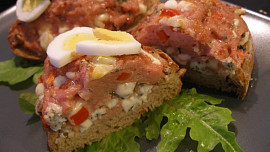 Sekaná na chlebu - rychlovka