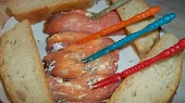 Silvestrovské lososové rolky s koprem, Silvestrovské lososové rolky s koprem