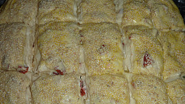 Slaný silvestrovský koláč