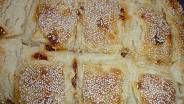 Slaný silvestrovský koláč