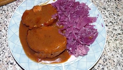 Vepřové plátky ve švestkové marinádě