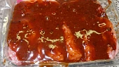 Vepřové plátky ve švestkové marinádě, marinování