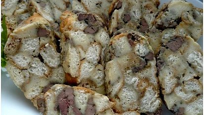 Žemlovo - játrový knedlík