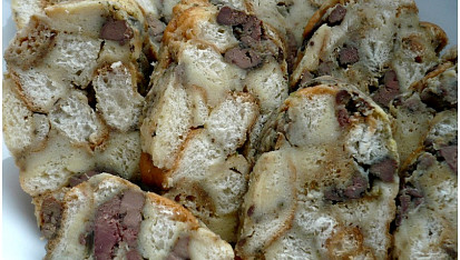 Žemlovo - játrový knedlík