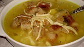 Česnečka se sýrem - recept od babičky