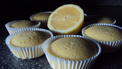Citrónové muffiny