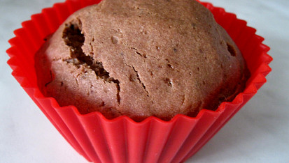 Čokoládové muffiny bez lepku, mléka a vajec