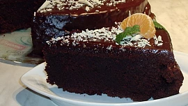 Čokoládový pivní dort