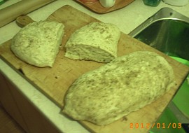 Domácí chleba (Dneska sem ho skoušel poprve...vinikajíci)