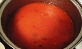 Dýňová polévka s červenou řepou