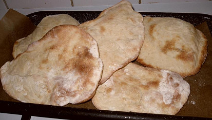 Indické placky naan