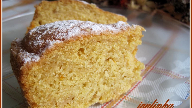 Jablková bábovka s pudinkem